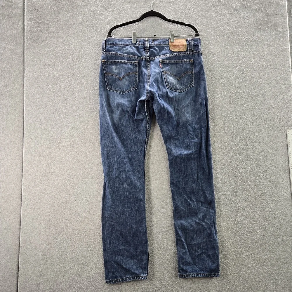 Levi's 511 Men Jeans 34X32 Blue Denim Skinny 31